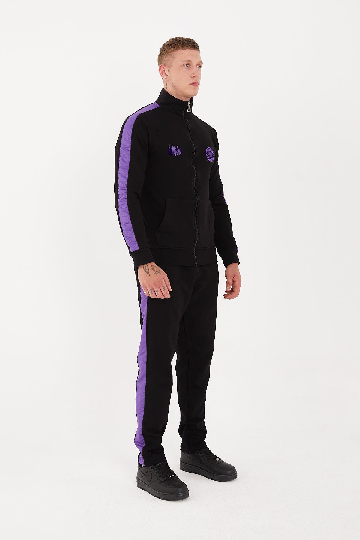 Handstripe Set Trainspakken Purple