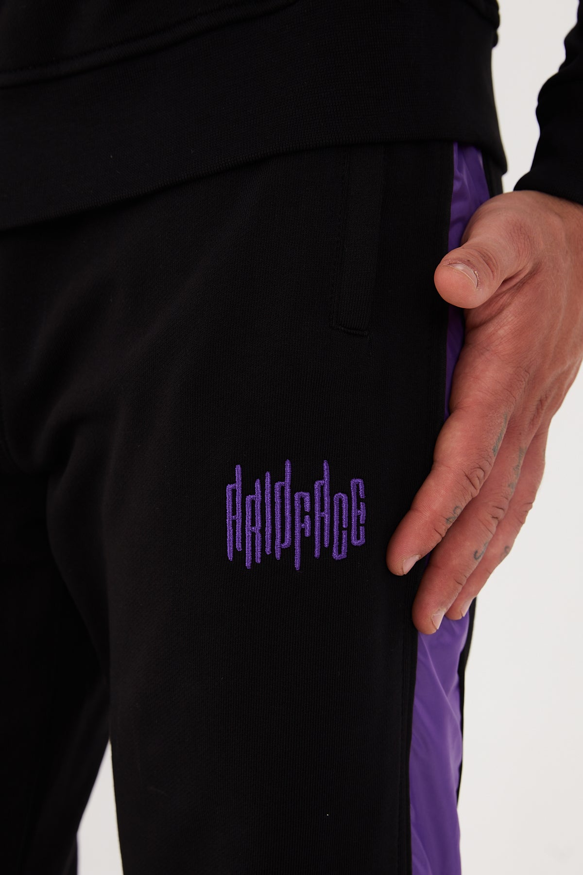Handstripe Set Trainspakken Purple