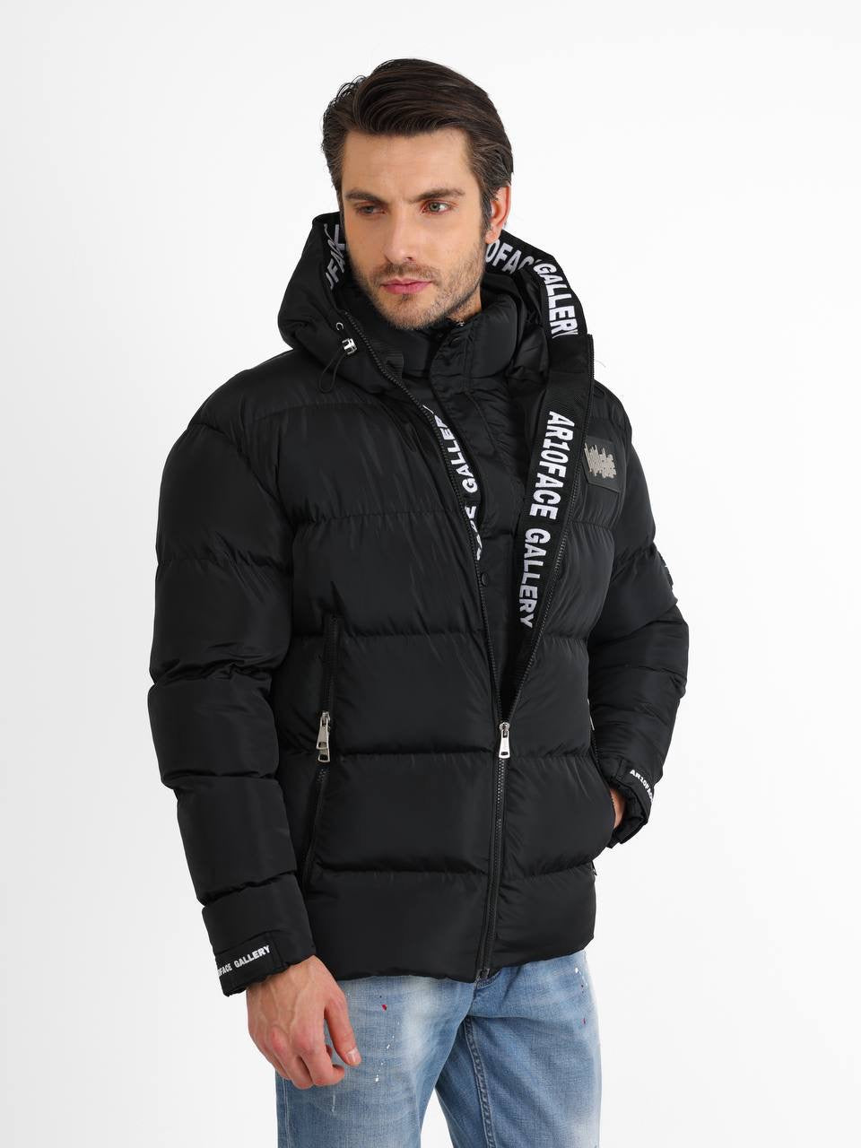 Black Puffer Signature Edition White Strip