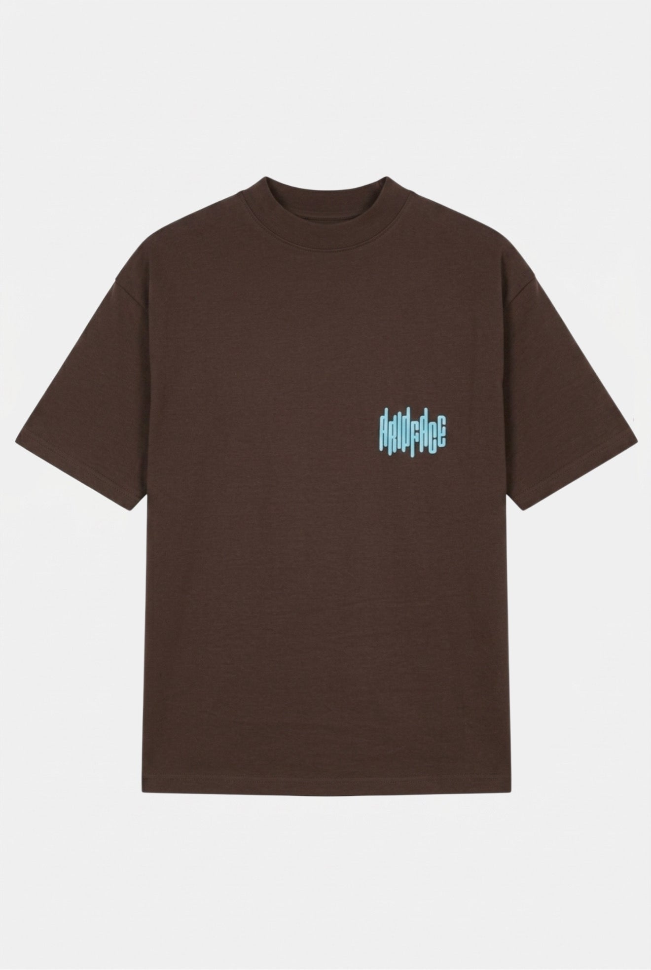 Monochrome Drip: Zebra Edition T-Shirt Chocolate Brown