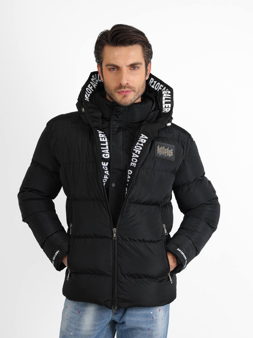 Black Puffer Signature Edition White Strip