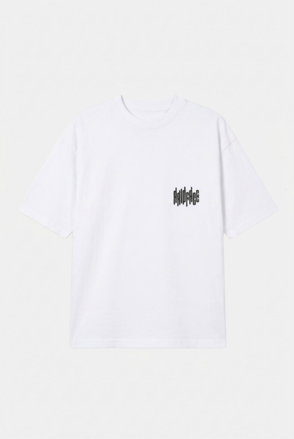 Monochrome Drip: Zebra Edition T-Shirt White