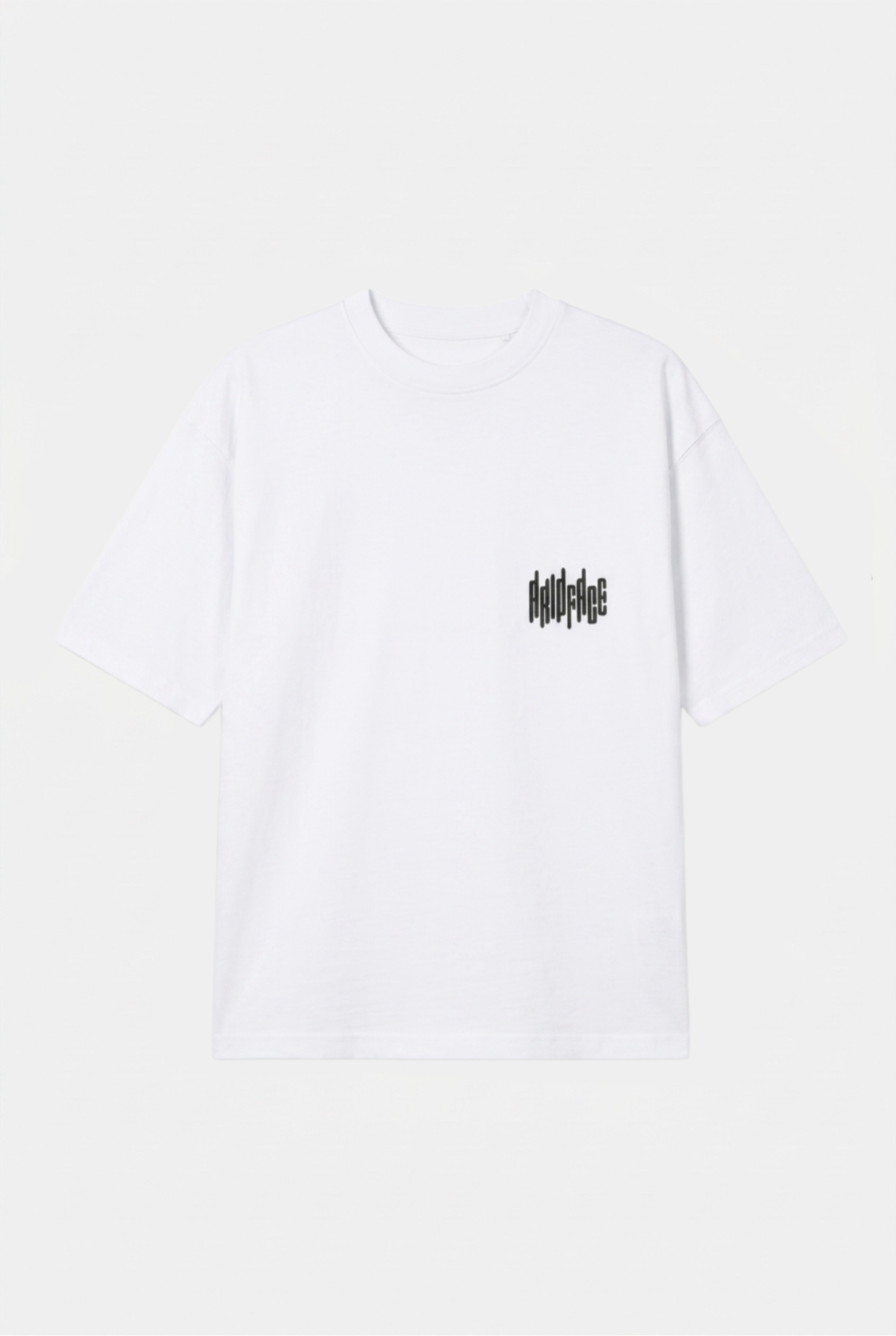 Monochrome Drip: Zebra Edition T-Shirt White