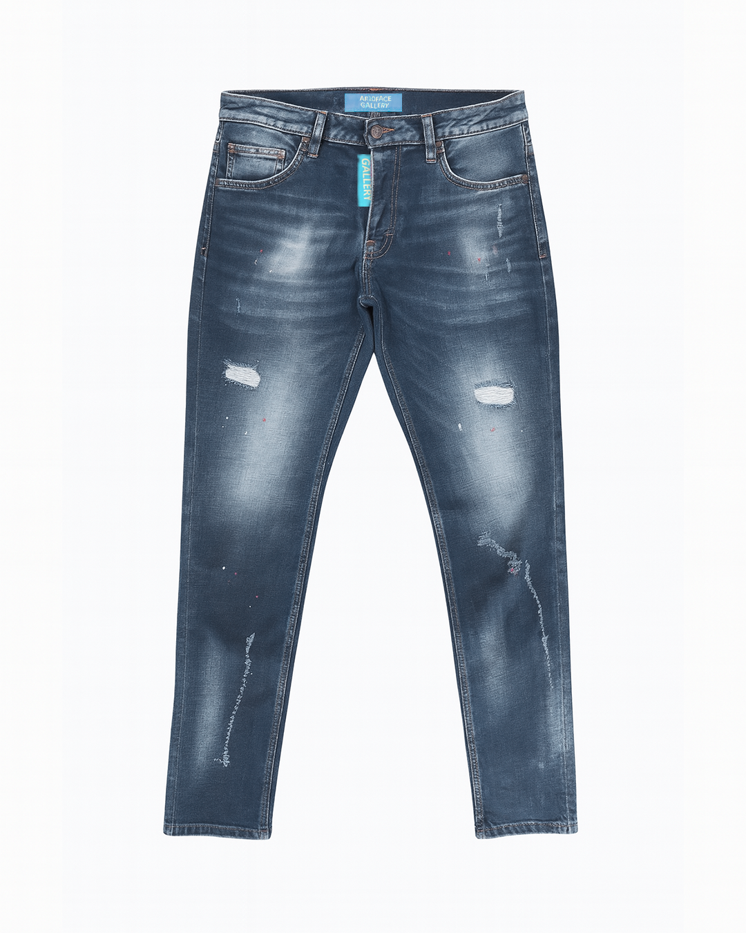Dark Blue Wash Jeans