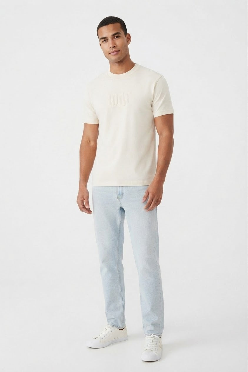 AR10FACE Off-White Regular Fit T-Shirt