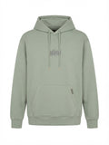 AR10FACE — "DECISIVE STEP" Slim-Fit Hoodie (Grey)