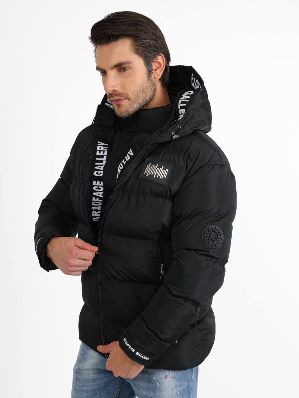 Black Puffer Signature Edition White Strip