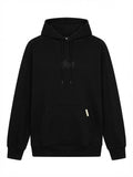 AR10FACE — "DECISIVE STEP" Slim-Fit Hoodie (Black)
