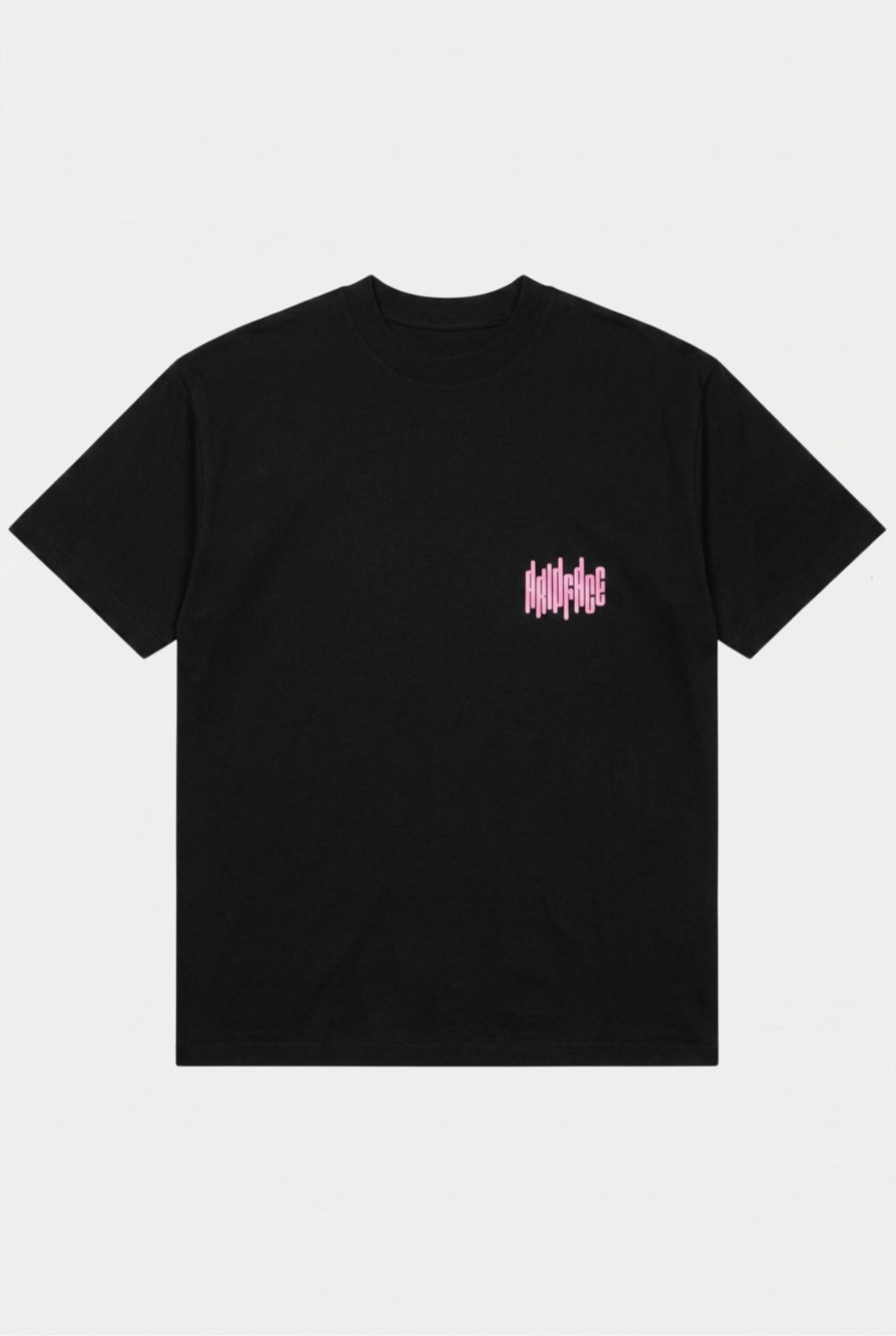 Monochrome Drip: Zebra Edition T-Shirt Black/Pink