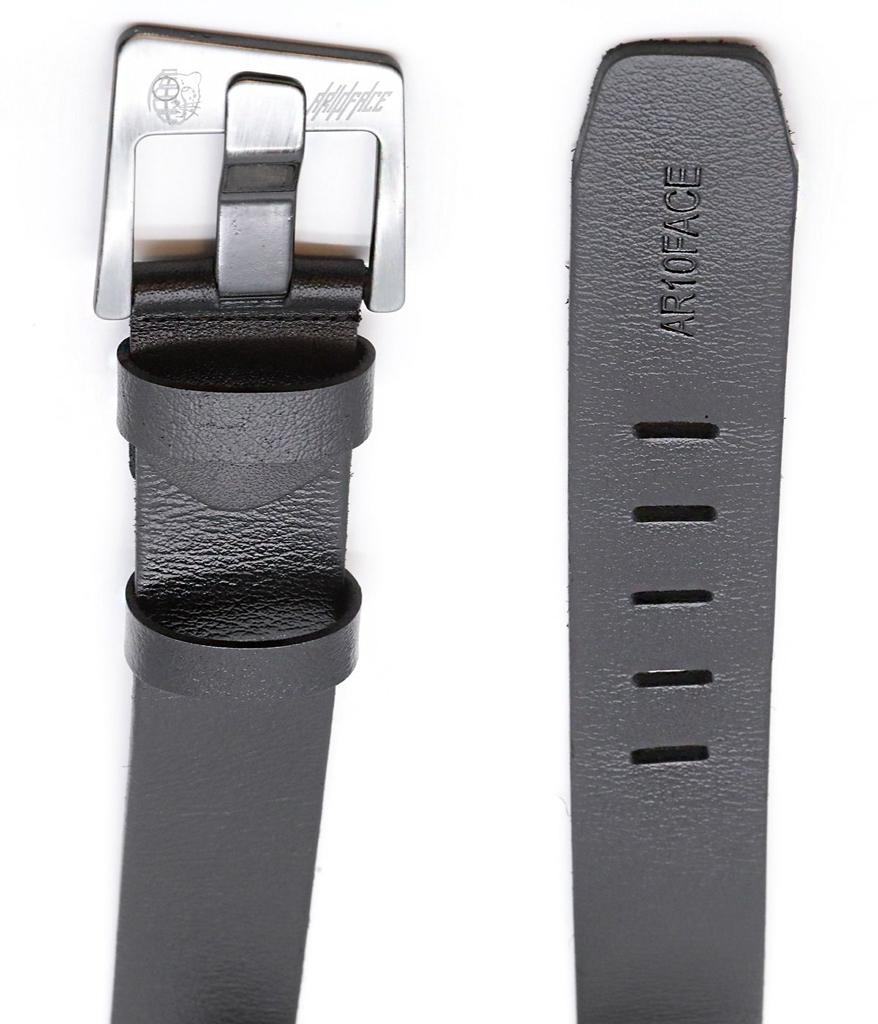 Urban Leather Belt Black