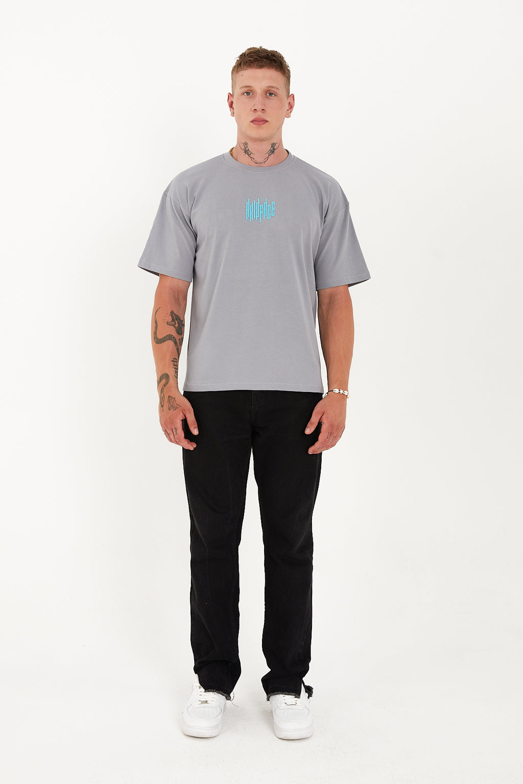 Double Vibe T-Shirt Gray
