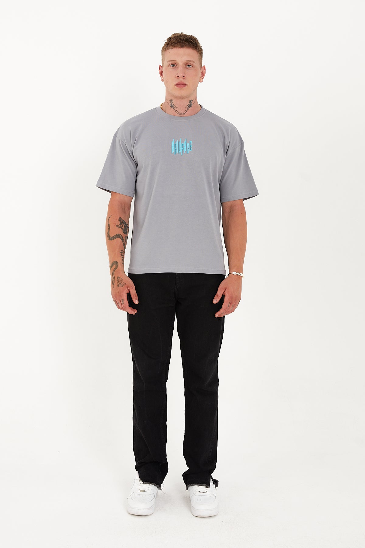 Double Vibe T-Shirt Gray