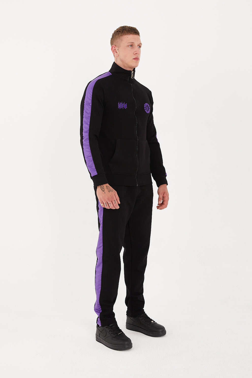 Handstripe Set Trainspakken Purple